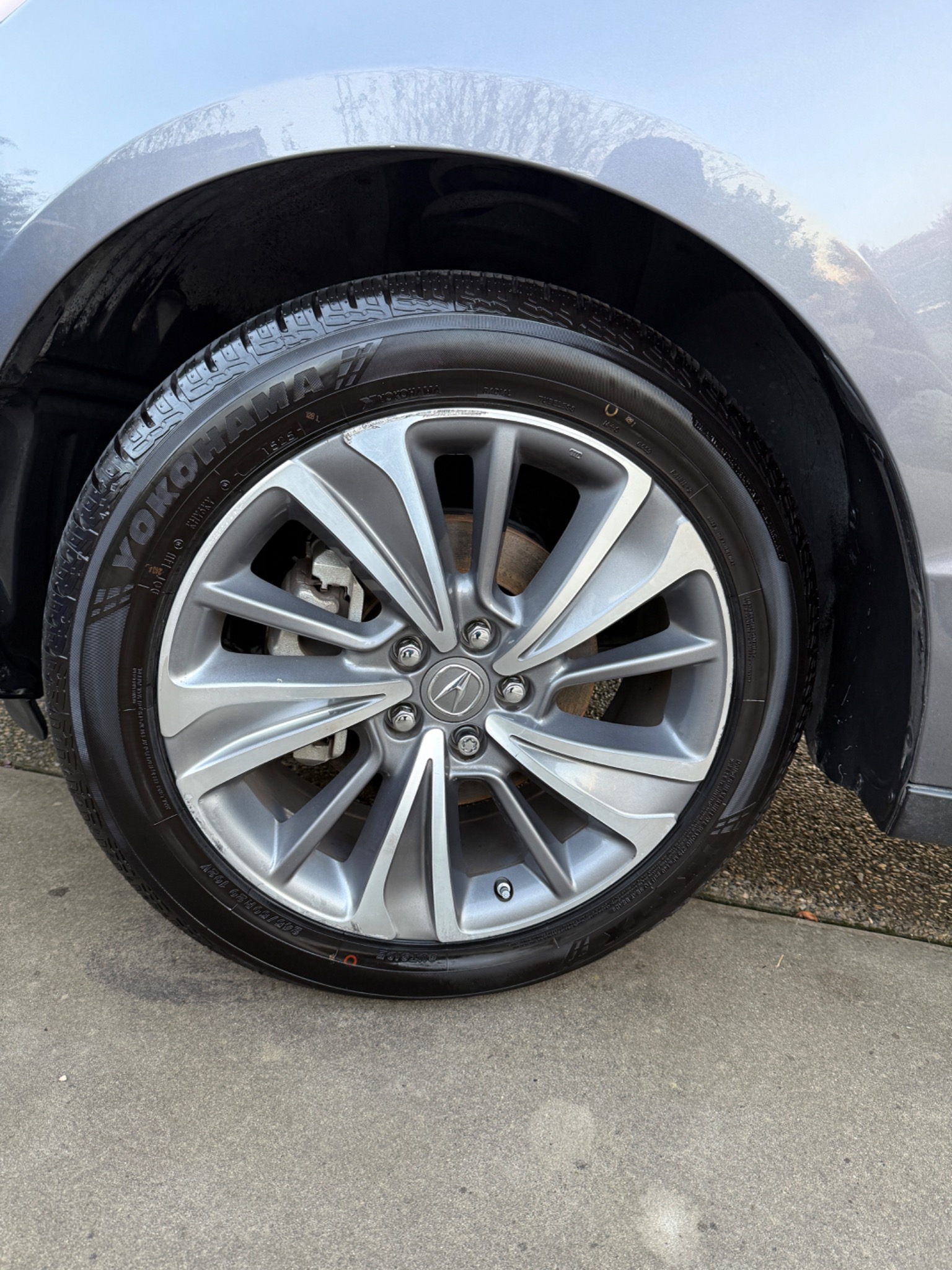Wheel after detailing