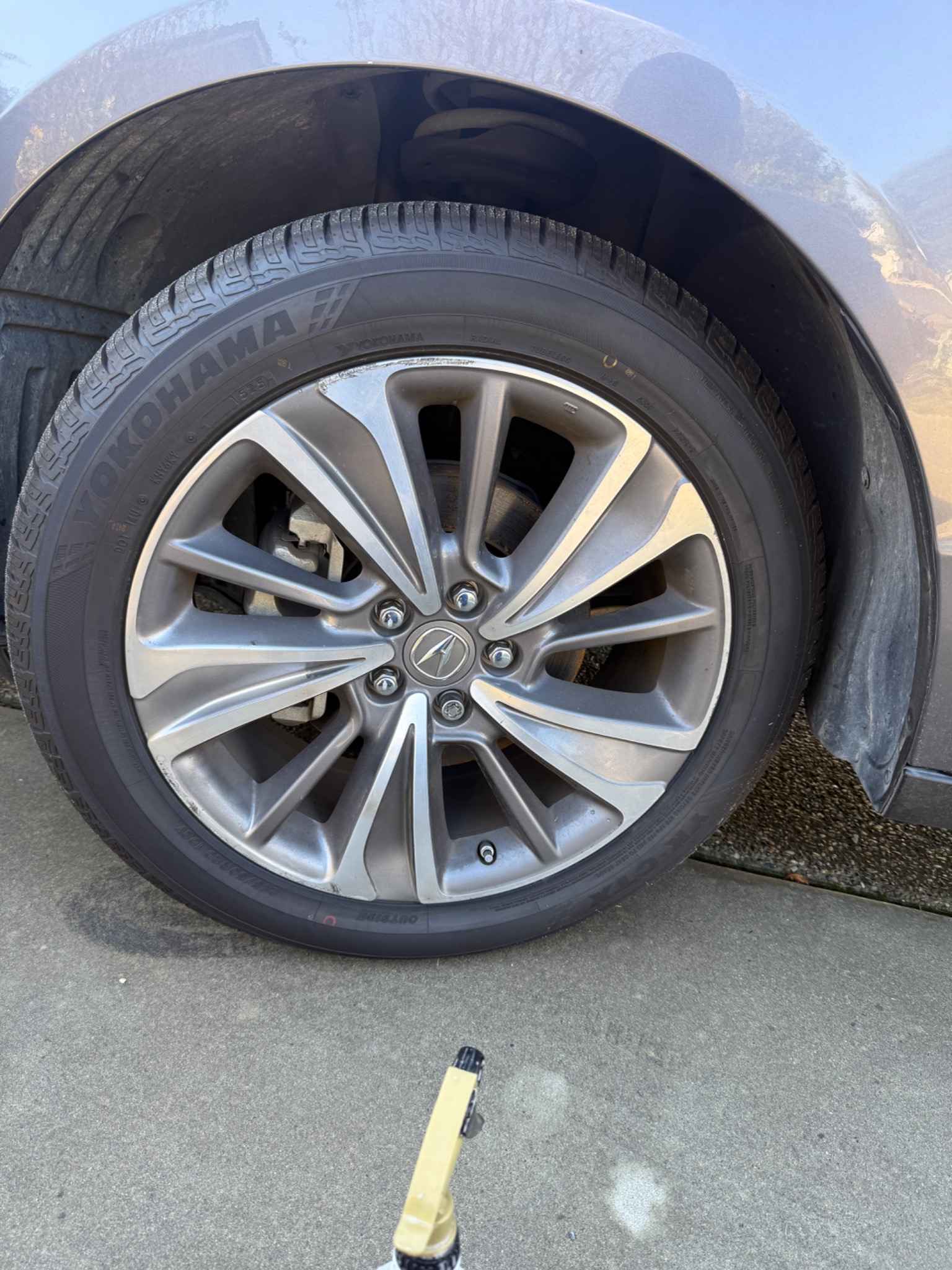 Wheel before detailing